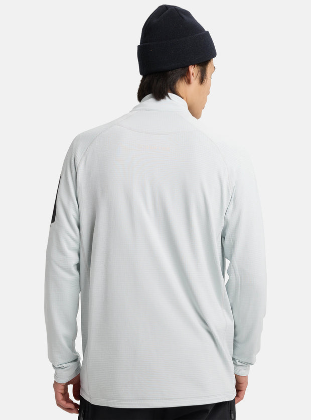 Burton [ak] Helium Grid Half-Zip Fleece - GREY