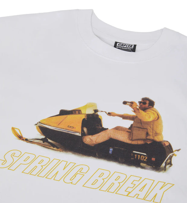 Caipta Spring Break Skidoo Tee - WHITE