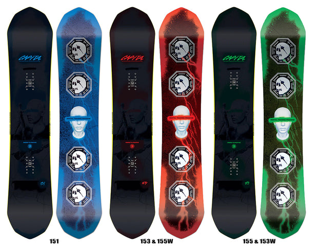 Caipta Ultrafear Camber Snowboard 2024 – Shoreline Tahoe