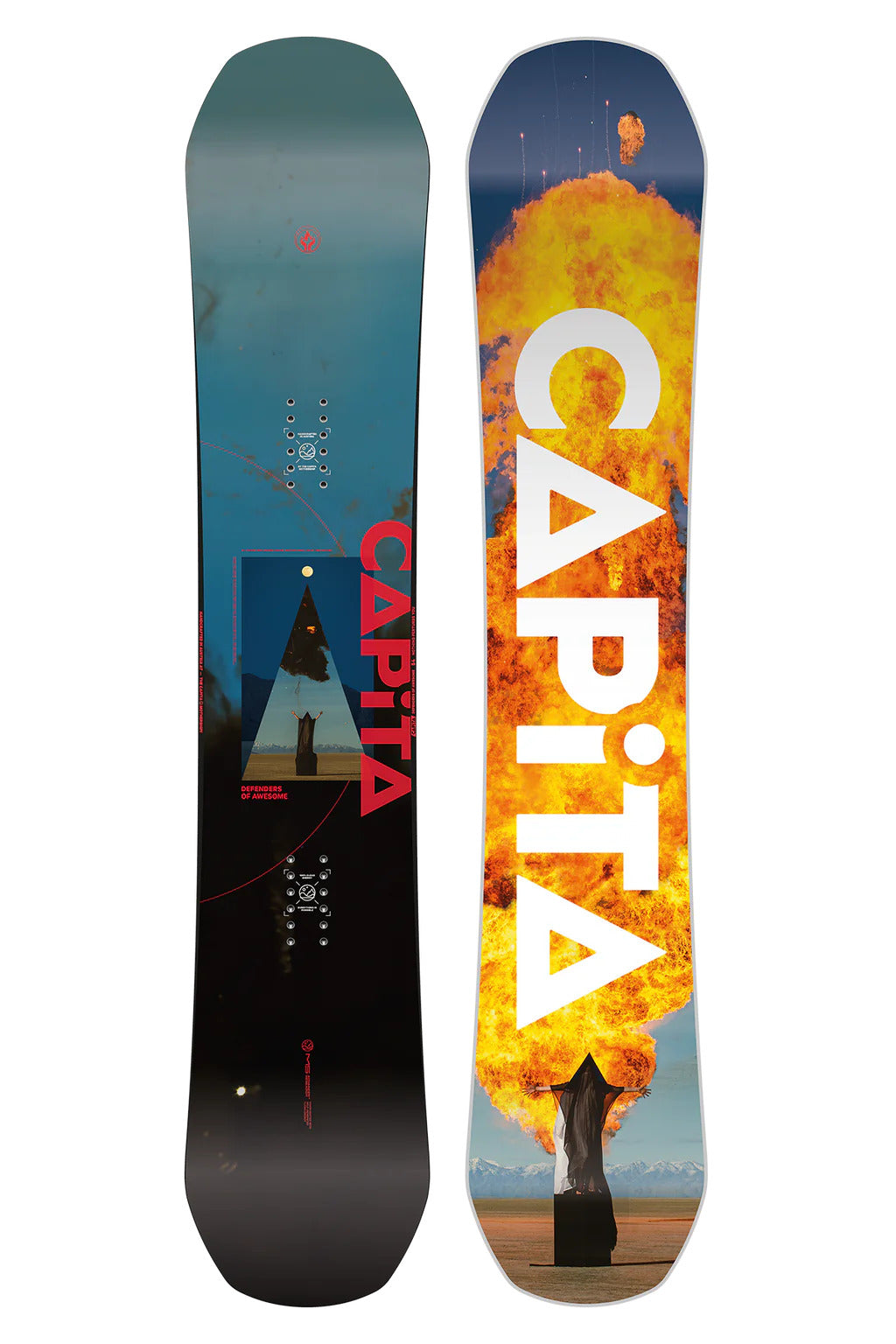 capita defenders of awesome snowboard 2023 D.O.A size:L With a lightweight yet Nike Elemental (21L) Backpack Yoshida