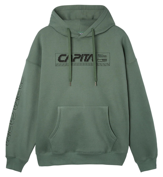 Capita Fracture Hoodie - GREEN