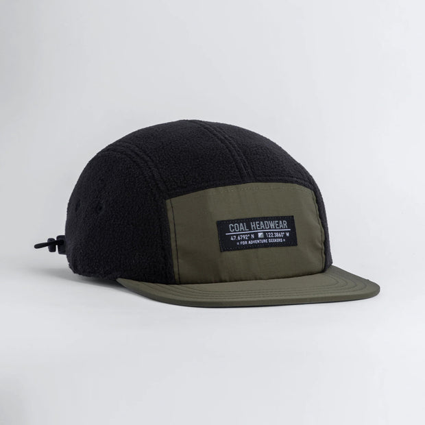 Coal Bridger Fleece 5 Panel Cap - GREEN