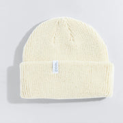 Coal Frena Thick Knit Cuff Beanie - WHITE