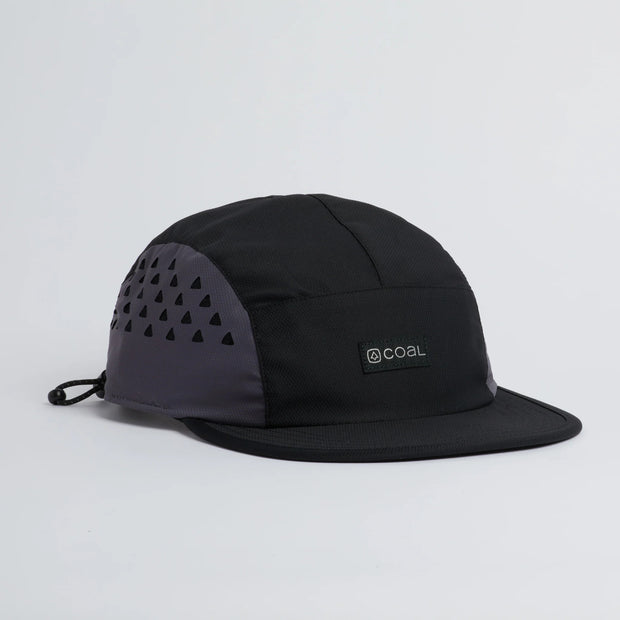 Coal Provo UPF Tech 5-Panel Cap - Black