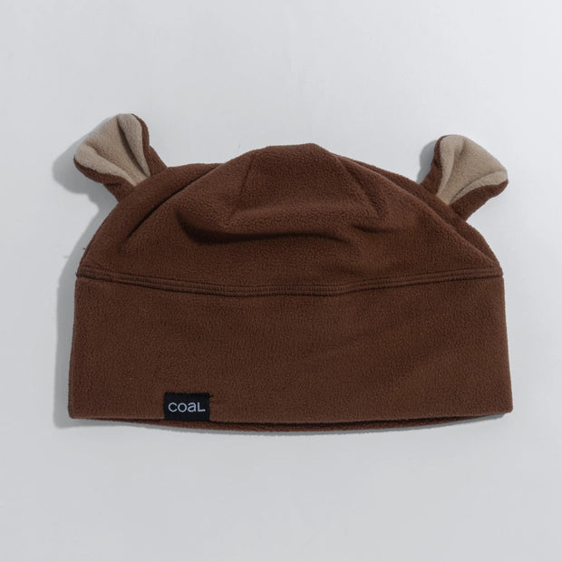 Coal The Critter Kids Fleece Beanie - BROWN