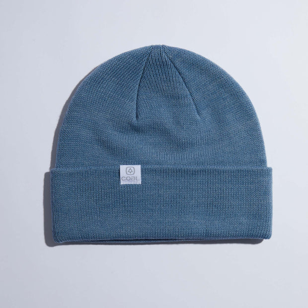 Coal The FLT Recycled Polylana Knit Beanie - BLUE