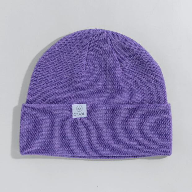 Coal The FLT Recycled Polylana Knit Beanie - PURPLE