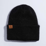 Coal The Pearl Fuzzy Knit Beanie - BLACK