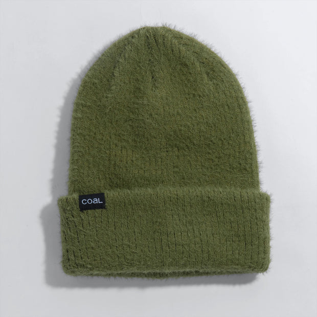 Coal The Pearl Fuzzy Knit Beanie - GREEN