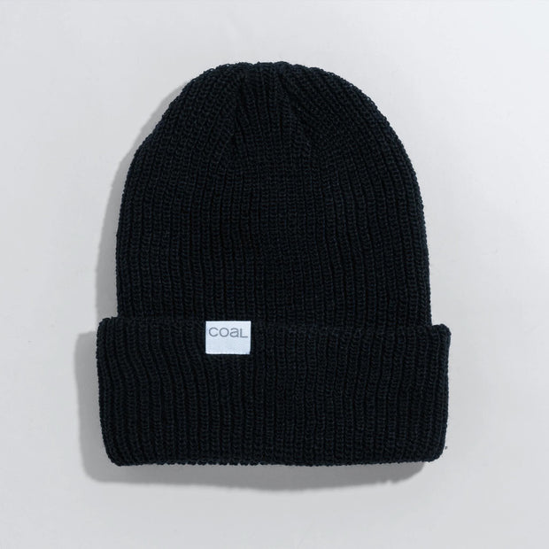Coal The Stanley Soft Knit Cuff Beanie - BLACK