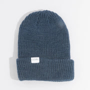 Coal The Stanley Soft Knit Cuff Beanie - blue