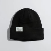 Coal The Uniform Low Recycled Knit Cuff Beanie - BLACK