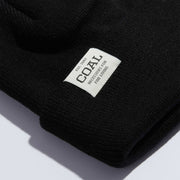 Coal The Uniform Low Recycled Knit Cuff Beanie - BLACK