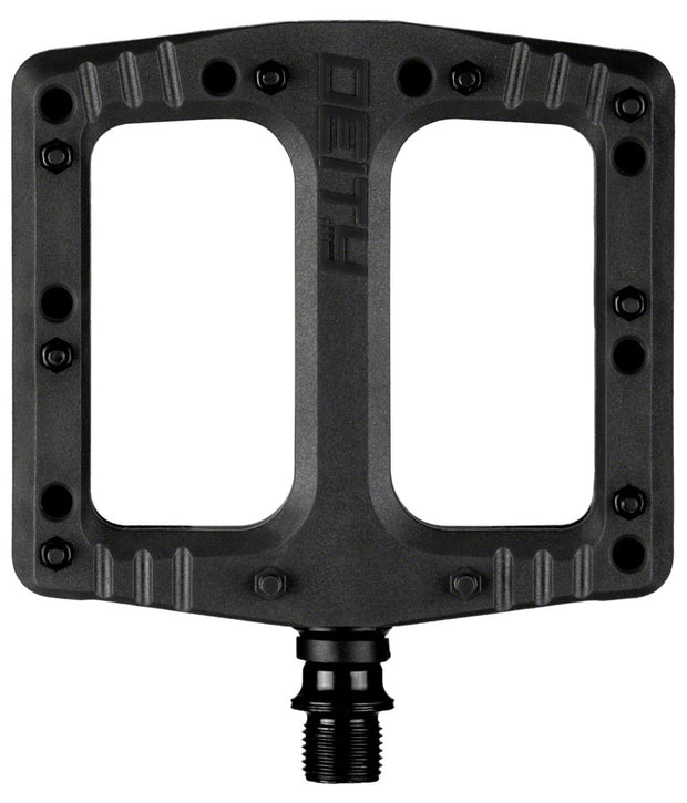 DEITY Deftrap Pedals - Platform, Composite, 9/16" - BLACK