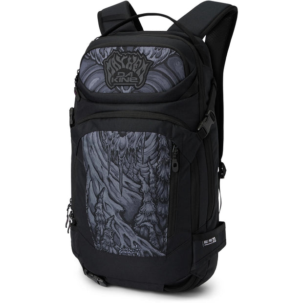 Dakine Heli Pro Bag 20L x Mayhem Black - BLACK