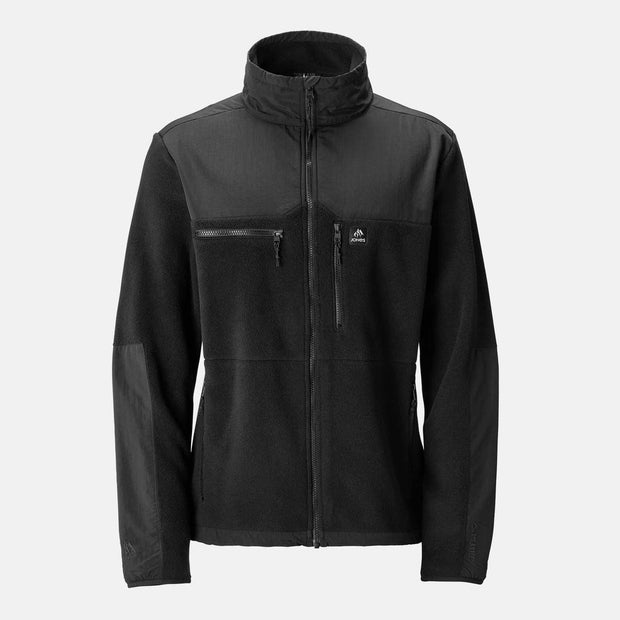 Jones Base Camp Recycled Fleece Jacket - BLACK