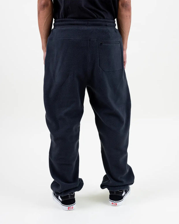 Jones Lodge Recycled Fleece Pants - BLACK