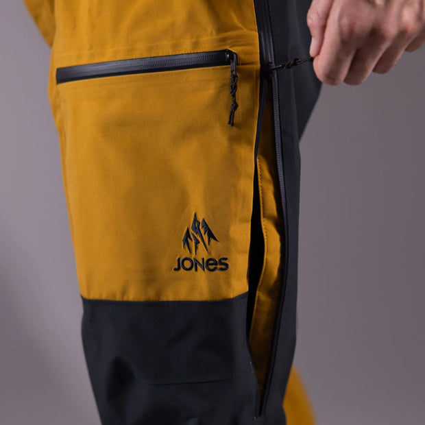 Jones MTN Surf Bibs 2025 - BROWN