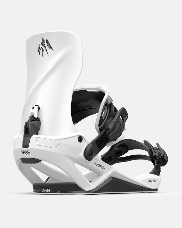 Jones Mercury Fase Snowboard Binding 2026 - WHITE