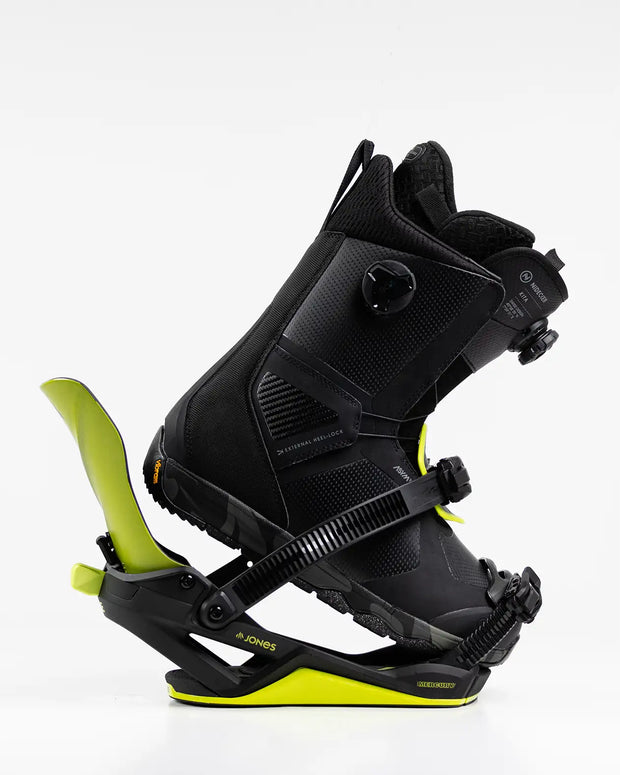 Jones Mercury Fase Snowboard Binding 2026 - YELLOW