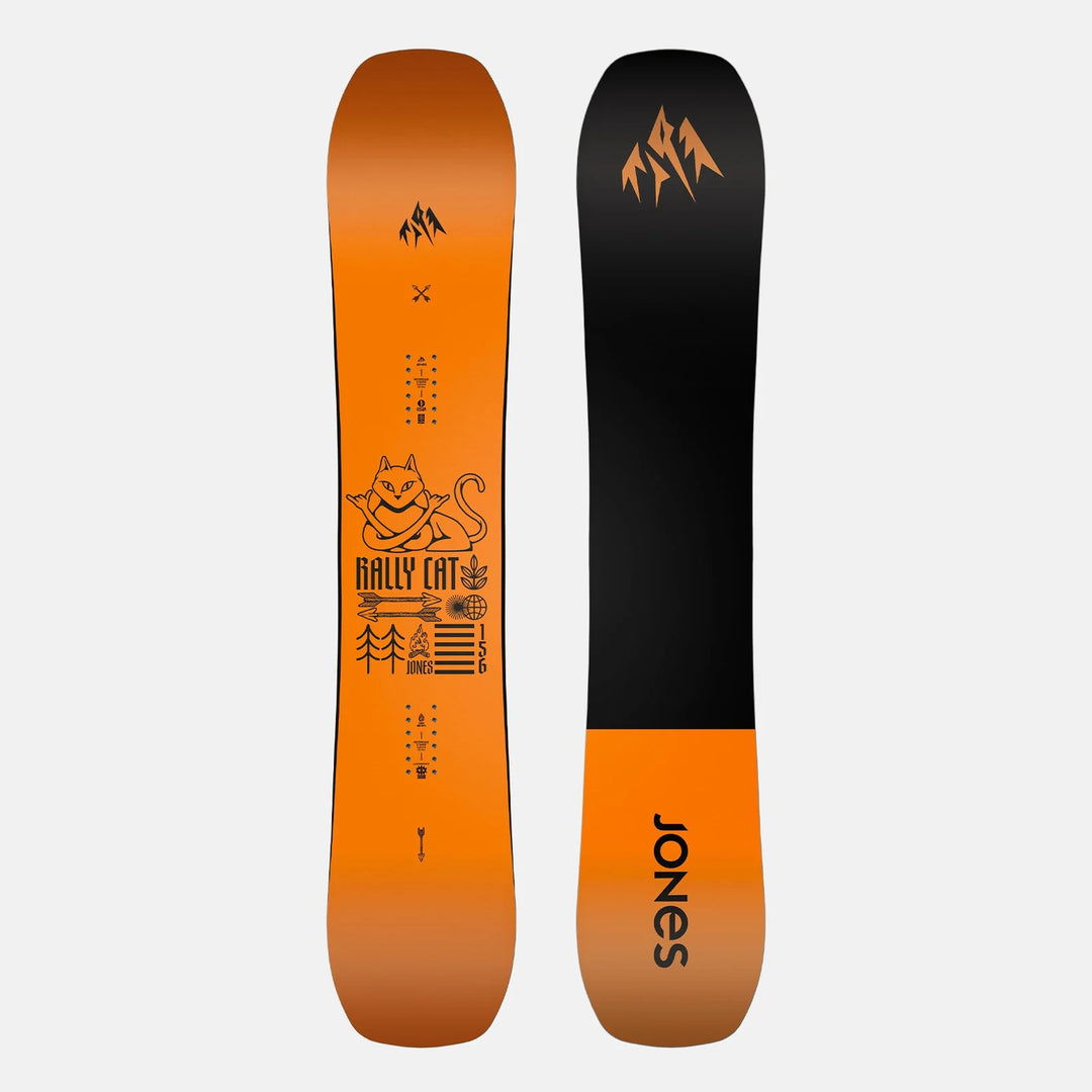 JONES RALLY CAT スノーボード オレンジ Jones Rally Cat Snowboard 2025 – Shoreline Tahoe