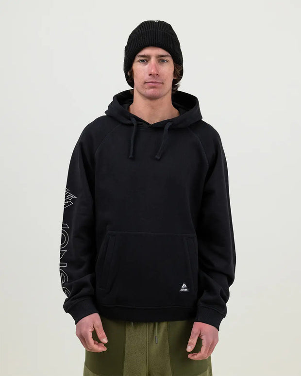 Jones Truckee Organic Cotton Hoodie - BLACK