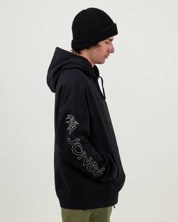 Jones Truckee Organic Cotton Hoodie - BLACK
