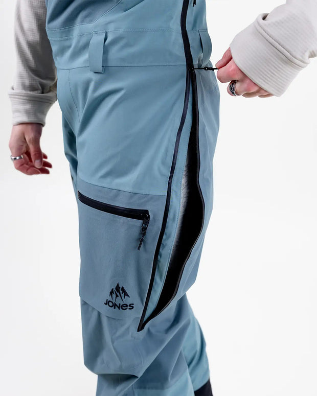 Jones Women’s MTN Surf Recycled Bibs 2026 - BLUE