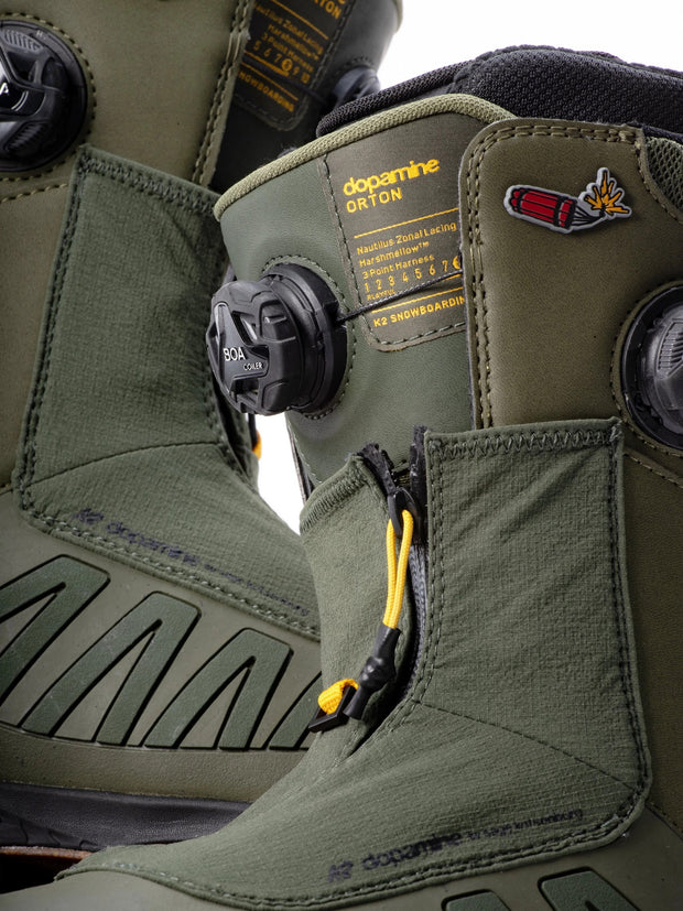 K2 Orton Snowboard Boots 2026 - GREEN