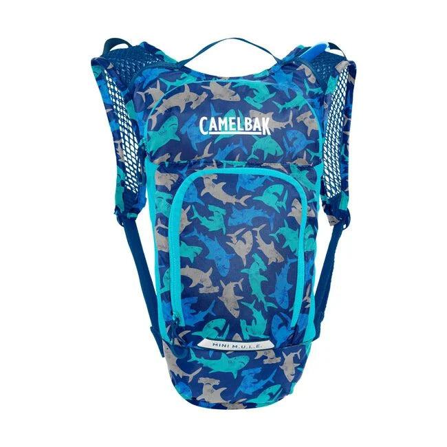 CamelBak Mini M.U.L.E 50oz Hydration Pack Kids, Sharks