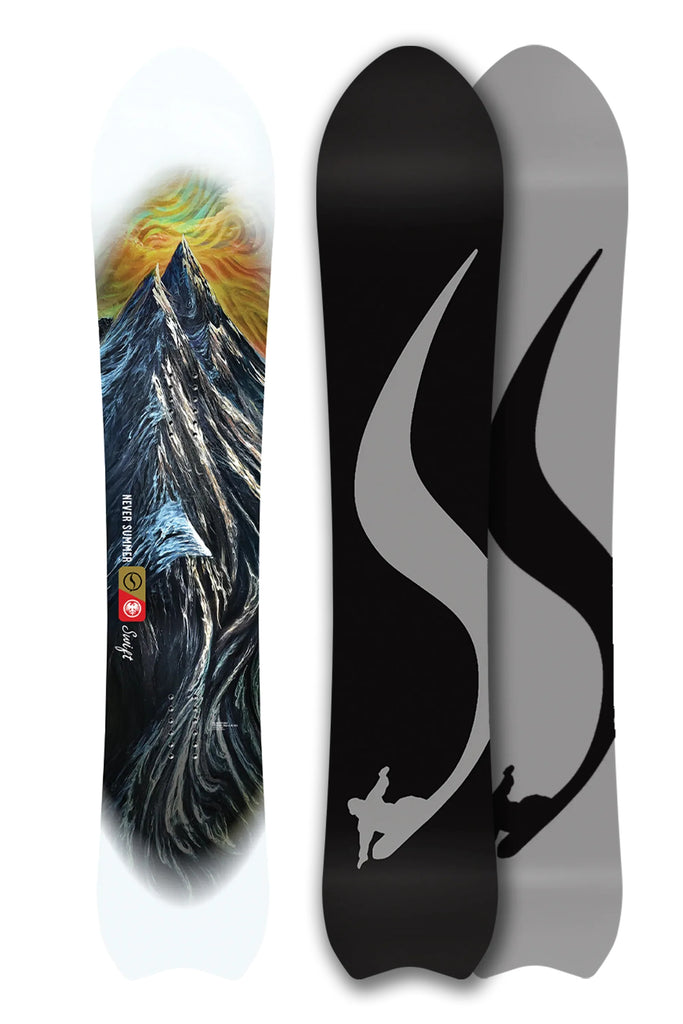 Never Summer Swift Snowboard 2025 – Shoreline Tahoe