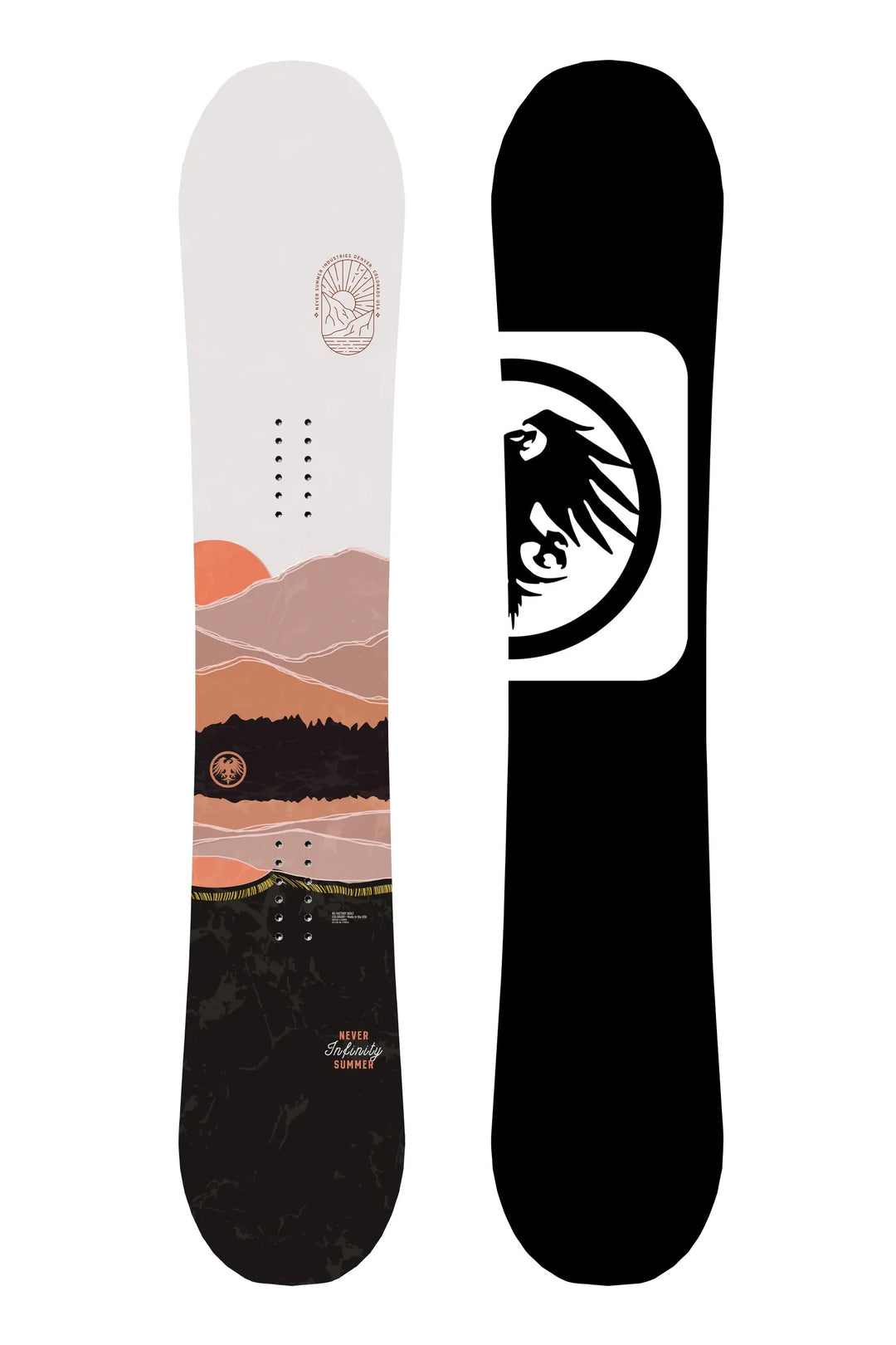 Never Summer Women's Infinity Snowboard 2024 – Shoreline Tahoe