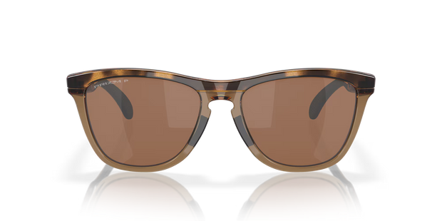 Oakley Frogskins Range Sunglasses -  Brown Tortoise/Brown Smoke Frame, Prizm Tungsten Polarized Lenses