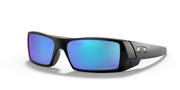 Oakley Gascan Sunglasses - Matte Black Frame, Prizm Sapphire Polarized Lenses