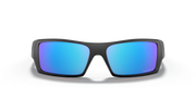Oakley Gascan Sunglasses - Matte Black Frame, Prizm Sapphire Polarized Lenses