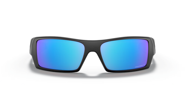 Oakley Gascan Sunglasses - Matte Black Frame, Prizm Sapphire Polarized Lenses