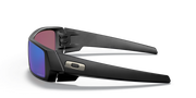 Oakley Gascan Sunglasses - Matte Black Frame, Prizm Sapphire Polarized Lenses