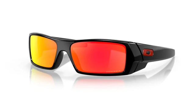 Oakley Gascan Sunglasses - Polished Black Frame, Prizm Ruby Lenses
