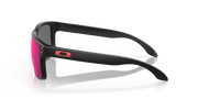 Oakley Holbrook Sunglasses - Matte Black Frame, Red Iridium Lenses
