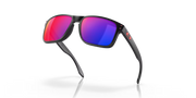 Oakley Holbrook Sunglasses - Matte Black Frame, Red Iridium Lenses