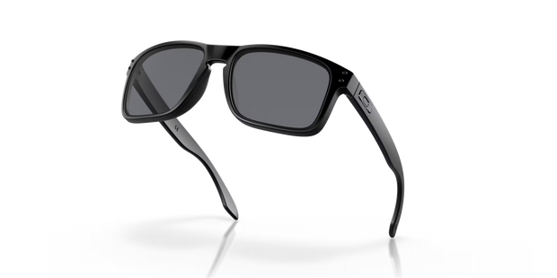 Oakley Holbrook Sunglasses - Matte Black/ Grey USA Flag Frame, Grey Lenses