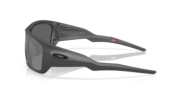 Oakley Masseter Sunglasses - Steel Frame, Prizm Black Lenses