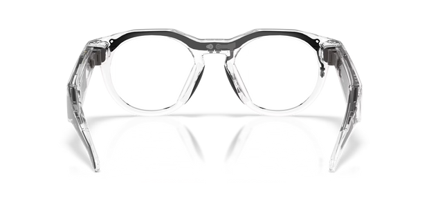 Oakley Meta HSTN Transitions Glasses - Transitions Grey / Transitions Lenses, Clear Frame