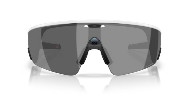 Oakley Meta Vanguard Sunglasses - White Frame, Prizm Black Lenses
