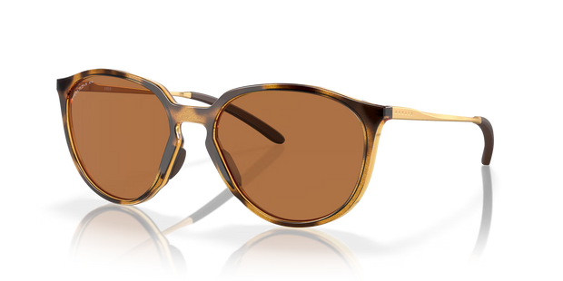 Oakley Sielo Sunglasses - Polished Brown Tortoise Frame, Prizm Bronze Polarized Lenses
