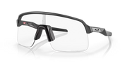 Oakley Sutro Lite Sunglasses - Matte Carbon Frame,  Clear to Black Iridium Photochromaitc Lenses