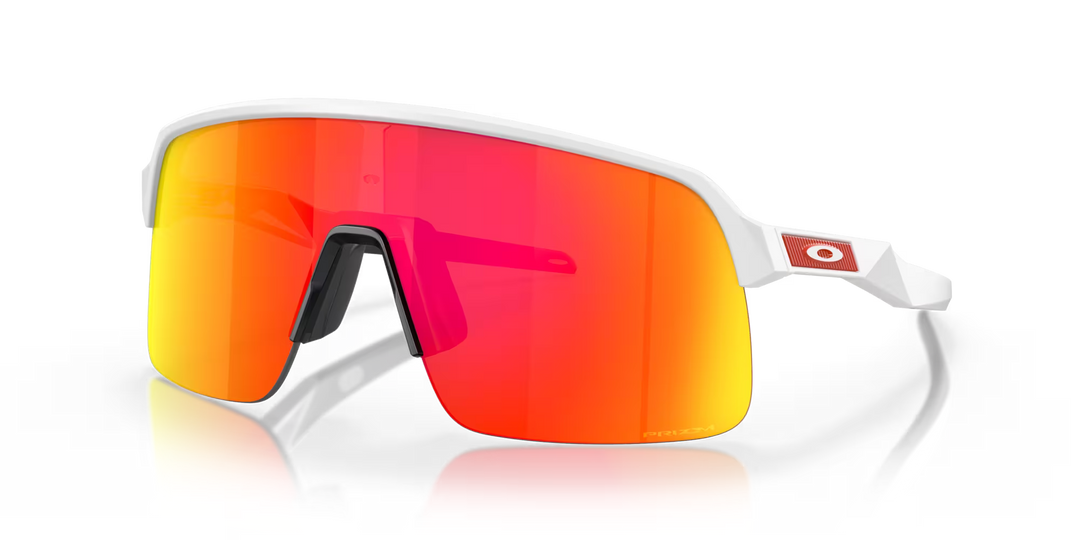 Oakley Sutro Lite Sunglasses - Matte White Frame, Prizm Ruby