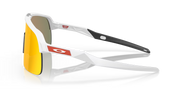 Oakley Sutro Lite Sunglasses - Matte White Frame, Prizm Ruby Lenses
