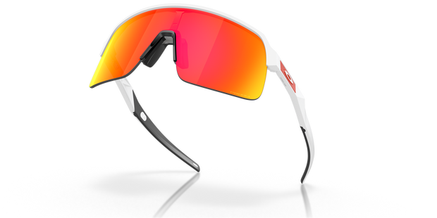 Oakley Sutro Lite Sunglasses - Matte White Frame, Prizm Ruby Lenses