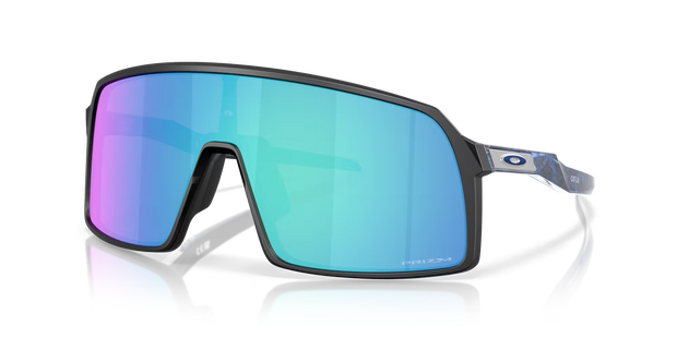 Oakley Sutro Sunglasses - Matte Black Frame, Prizm Sapphire Lenses